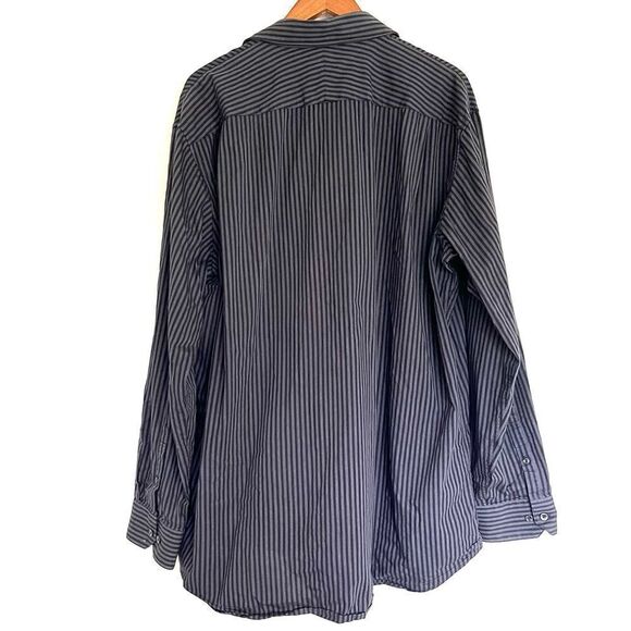 Apt 9 Men’s Striped Button Down Shirt Size 2XLT - Picture 3 of 8